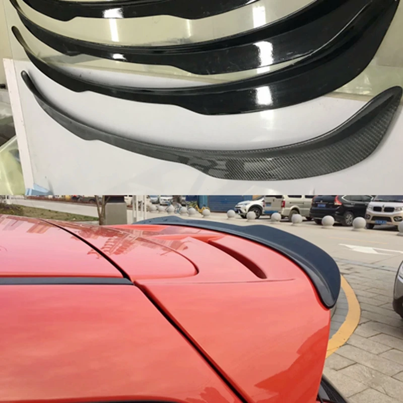 Для Ford Fiesta спойлер Высокое качество углеродного волокна или FRP спойлер для Ford Fiesta спойлер 2009-2013