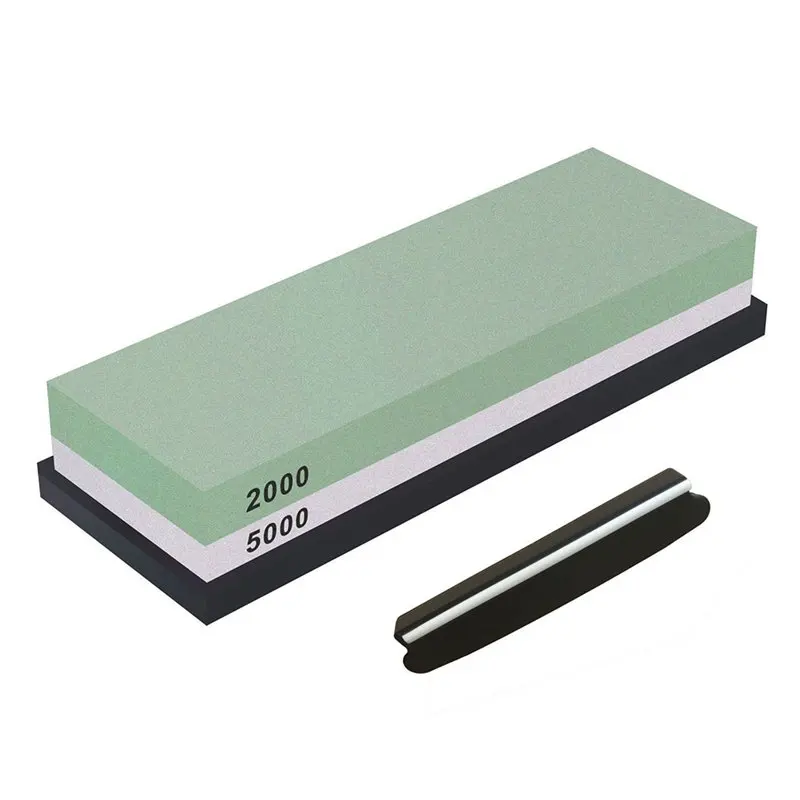 

Whetstone, Double-Sided Knife Sharpening Stone Set Knife Sharpener Combination Waterstone Kits with Non-slip Silicone Base