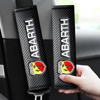 car seat belt cover auto child adults shoulder protection pad accessories for abarth 500 595 1100 stilo ducato palio punto ot200