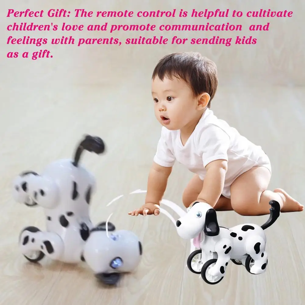 Собака-робот с дистанционным управлением 2 4 ГГц со звуком светильник | Игрушки и