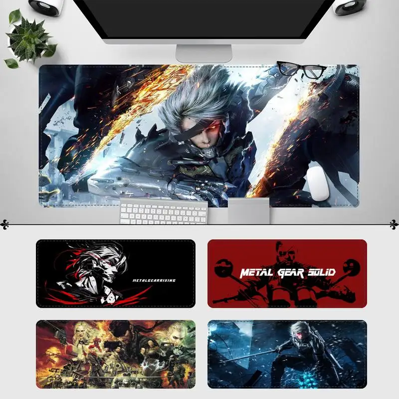 

Durable Metal Gear Gaming Mouse Pad Laptop PC Computer Mause Pad Desk Mat For Big Gaming Mouse Mat For Overwatch/CS GO