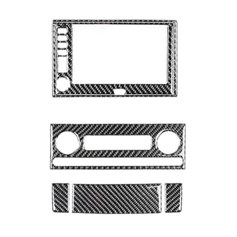 

Carbon Fiber GPS & AC Button & Storage Box Panel Sticker for Chevrolet Corvette C6 2005-07
