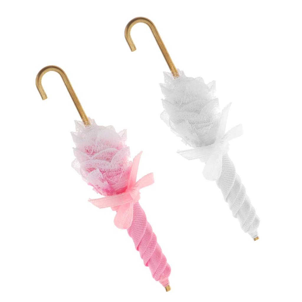 

Modern 1/12 Scale Lace Parasol Dollhouse Furniture Living Room Decoration