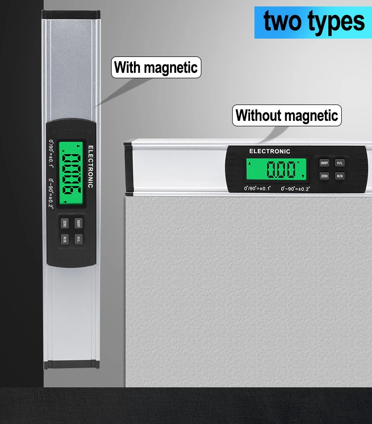 IP54 электронный цифровой дисплей Уровня Духа Инклинометр Угол линейка суппорт |