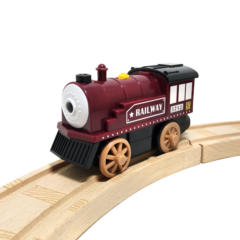 W131 дети Электрический поезд игрушки Магнитный Слот литье под давлением