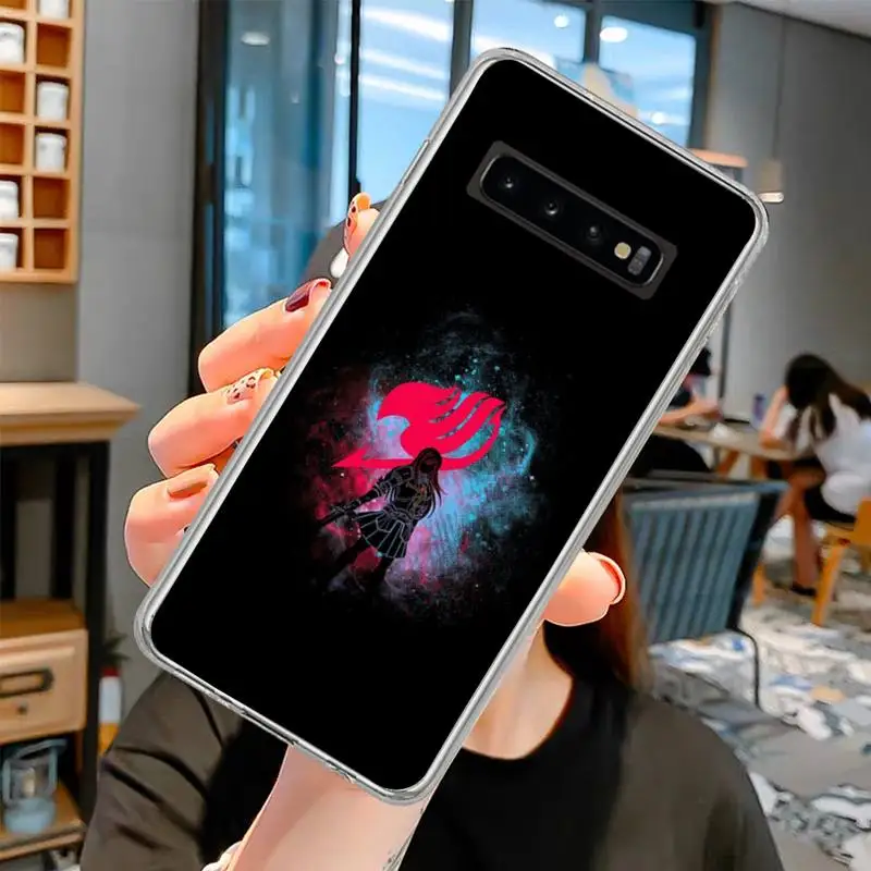 

Fairy Tail Phone Case For Samsung S6 S7 S7edge shell TPU cases for Samsung S10 S10 plus E S8 S8plus S9 S9plus cover
