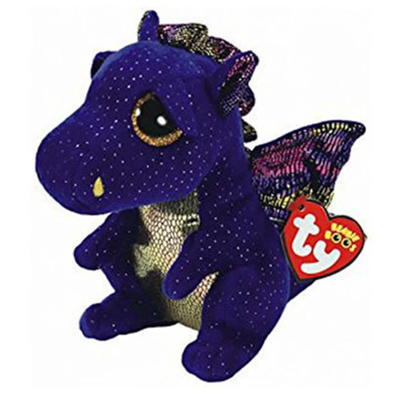 Ty Beanie с большими глазами единорог черепаха кошка пингвин пудель сова плюшевое