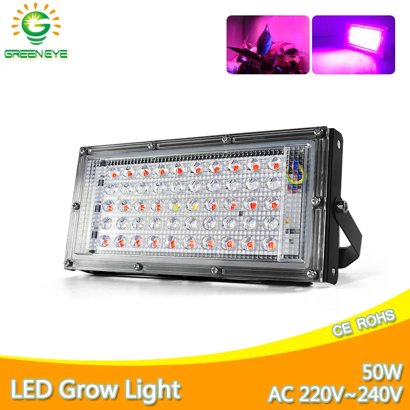 Светодиодный светильник для растений 220 В перем. Тока светодиодный прожектор 2835