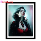 5D алмазная живопись сексуальная женщина-вампир полная квадратная круглая вышивка сделай сам Алмазная вышивка для творчества портретная вышивка домашний декор