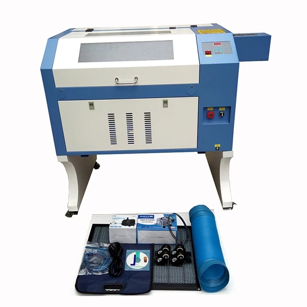 

4060 intelligent laser engraving machine 80w laser engraving cutting machine with honeycomb table