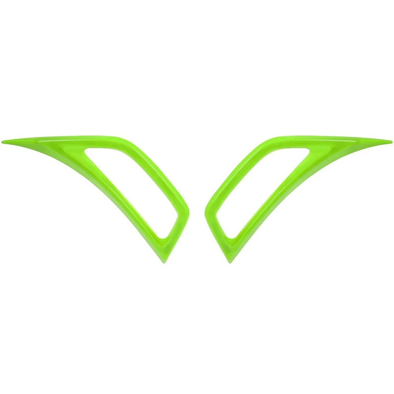 

Car Wheel Eyebrow Side Air Vent Outlet Decoration Cover Trim for 2018-2021 Jeep Wrangler JL Gladiator JT