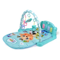 baby education machine pvc play gym play portable bassinet baby gym activity gym baby electronic organ soft luminous toy fitness