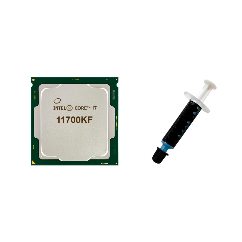 Новый процессор Intel Core i7 11-го поколения 11700 с термопастой 11700K 11700F 11700KF DIY |
