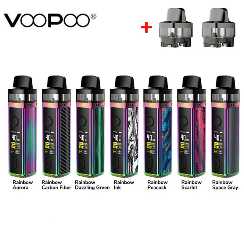 Новый цвет оригинальный VOOPOO VINCI Mod Pod Комплект 5 мл Vape и 1500 мАч аккумулятор подходит