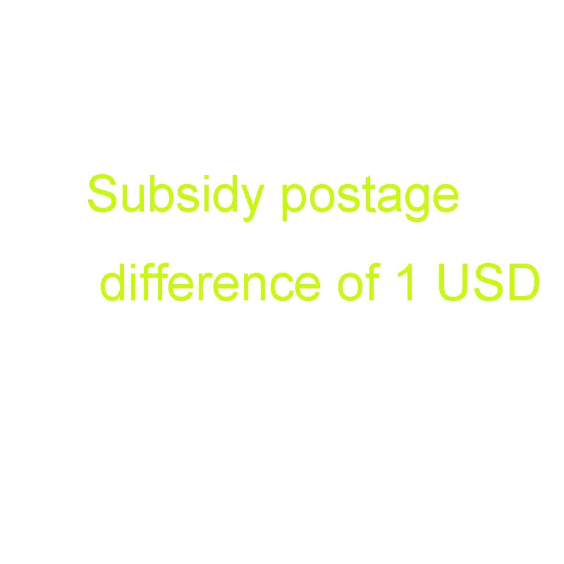 

Subsidy postage difference of 1 USD