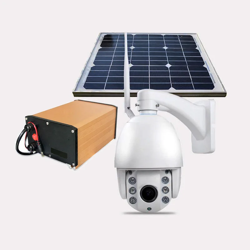 

Wifi 4g solar Street CCTV Security Camera System With TF Card