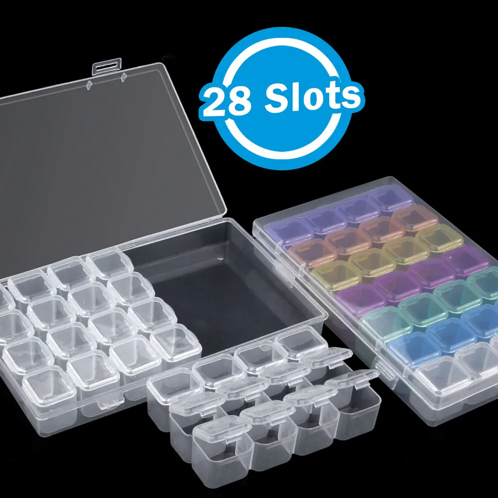 Стразы s для ногтей 28 сеток стразы контейнер украшения аксессуары дизайна