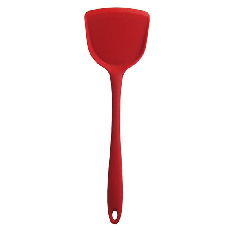 Silicone Turner Creative Universal Non-stick Cooking Turner Kitchen Turner Kitchen Scraper Wide Pizza Shovel Turners Food Lifter
