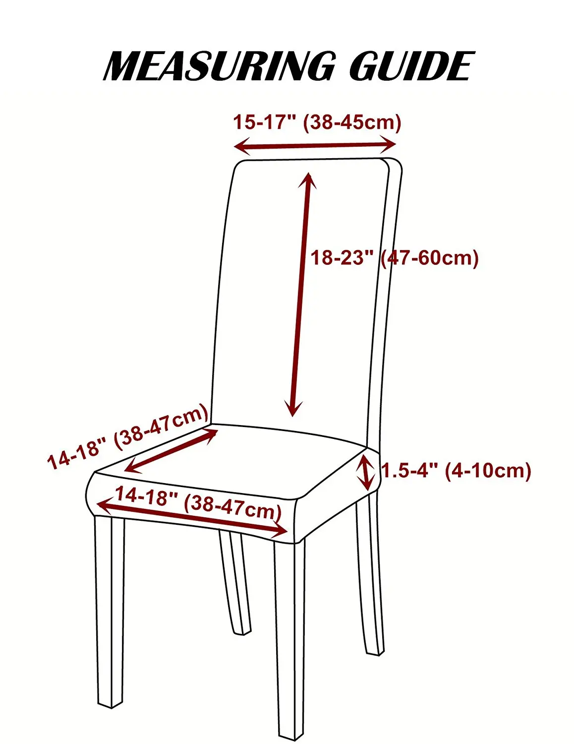 Однотонный чехол Meijuner современный эластичный для стула комнаты вечерние
