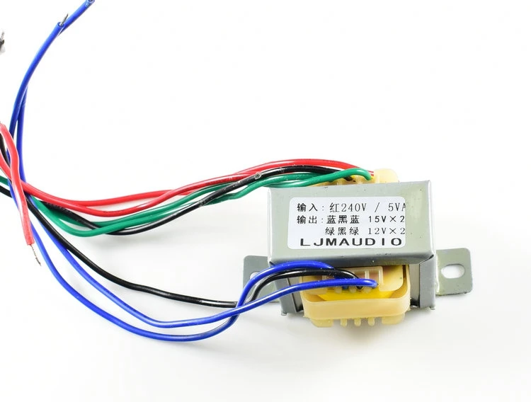 AC15-0-15, 12-0-12 шестипроводный трансформатор 5VA Amp DAC и т. д.