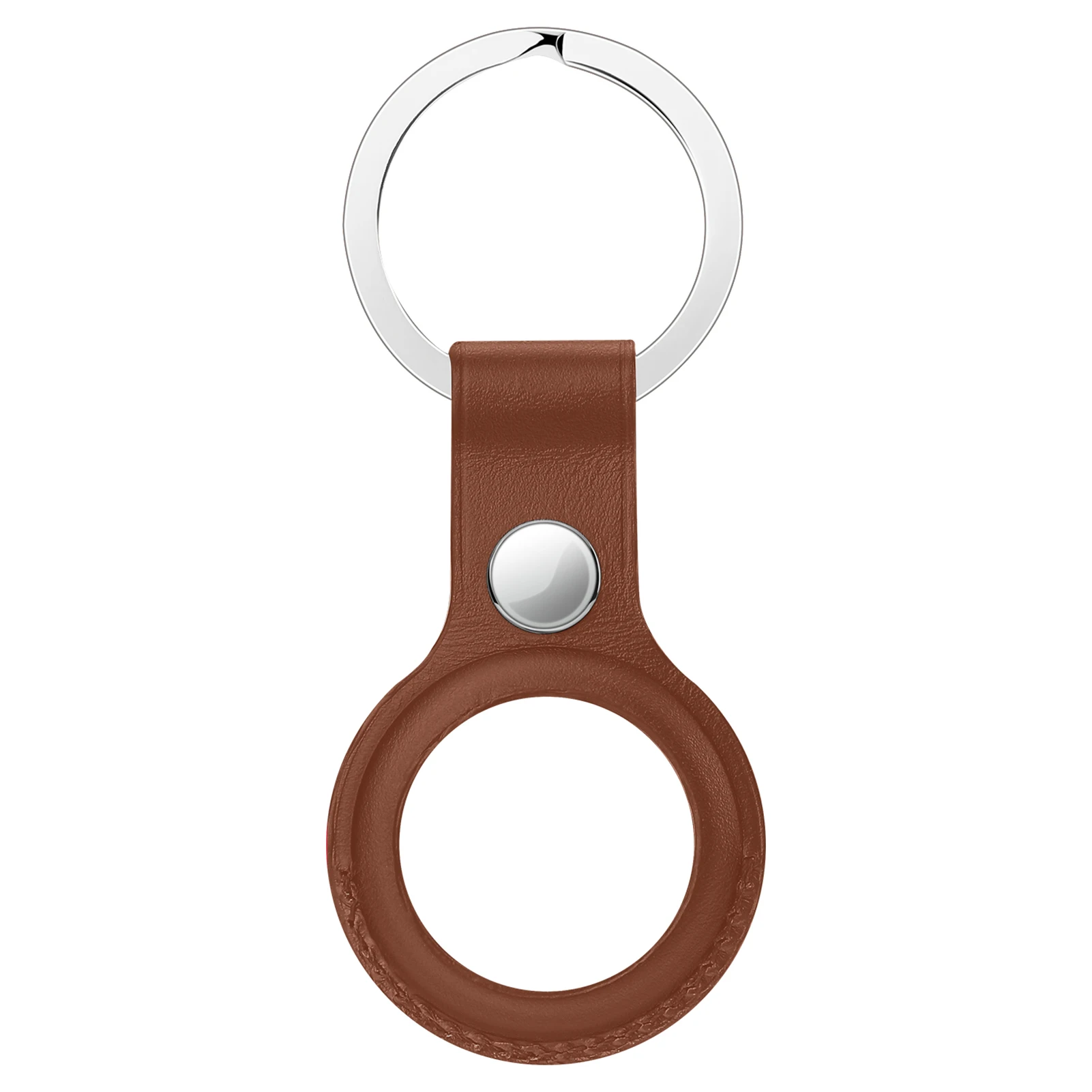 

For AirTags Leather Cover Protective key Chain Anti-Lost for Air Tags Location Tracker Protection Keyring Anti-Fall For Airtag