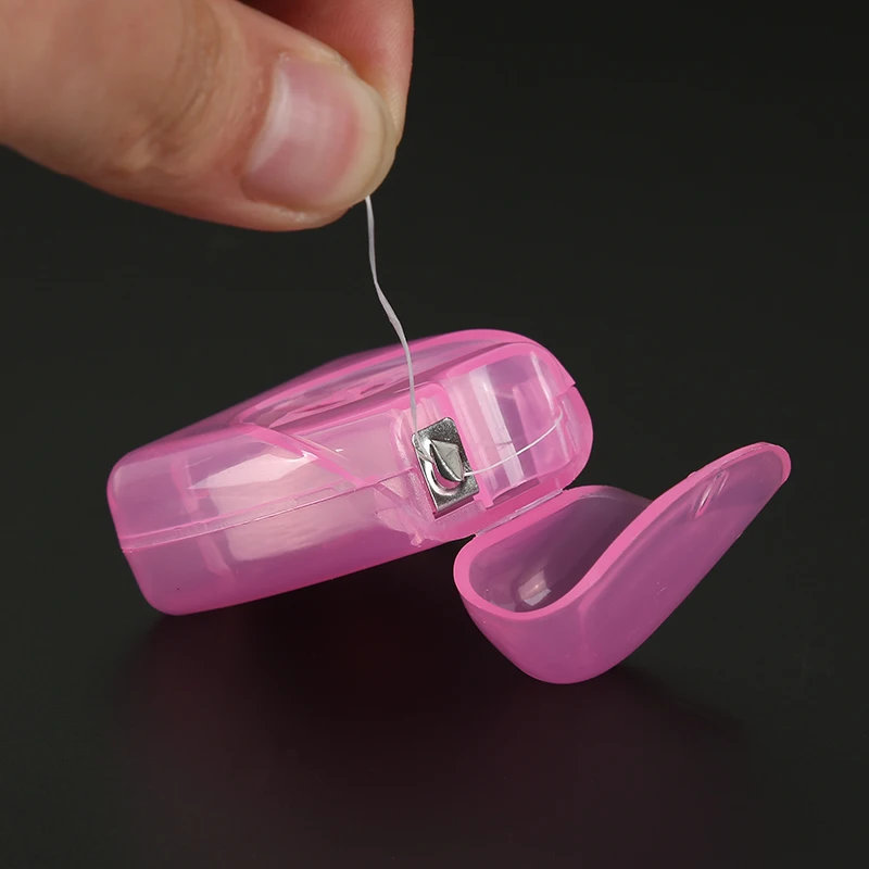 50 метров Портативный зубная нить Уход за полостью рта очиститель зубов с