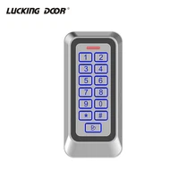 ip67 waterproof backlight rfid metal door access control reader keypad 1000 users 125khz em card door opener