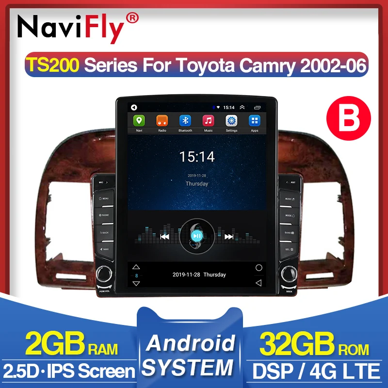 4G LTE IPS DSP 9 7 &quotAndroid 0 для Toyota Camry 2002 2003 2004 2005 2006 Мультимедиа Стерео DVD плеер навигация