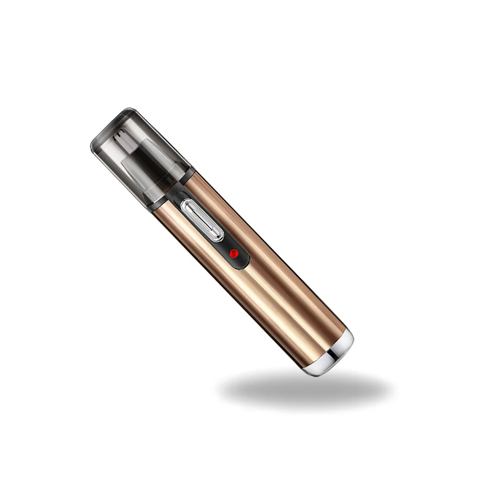 USB Перезаряжаемый безопасный триммер для носа и ушей, электрическая Бесшумная Бритва для удаления волос, портативная машинка для стрижки и чистки волос