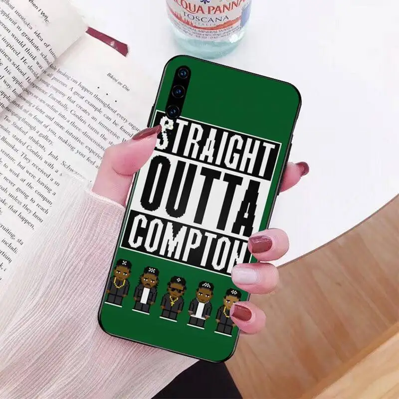 HPCHCJHM прямые из Compton NWA ночные часы художественный чехол для телефона Huawei Honor 20 10 9 8