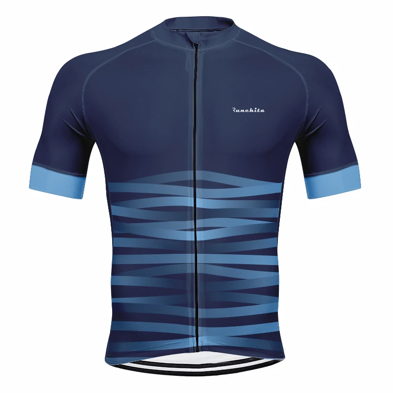 Мужская велосипедная майка Pro Team RUNCHITA быстросохнущая с коротким рукавом для езды