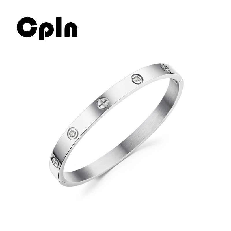 Cpln Новые Креативные модные золотые/серебряные/розовое золото титановые стальные