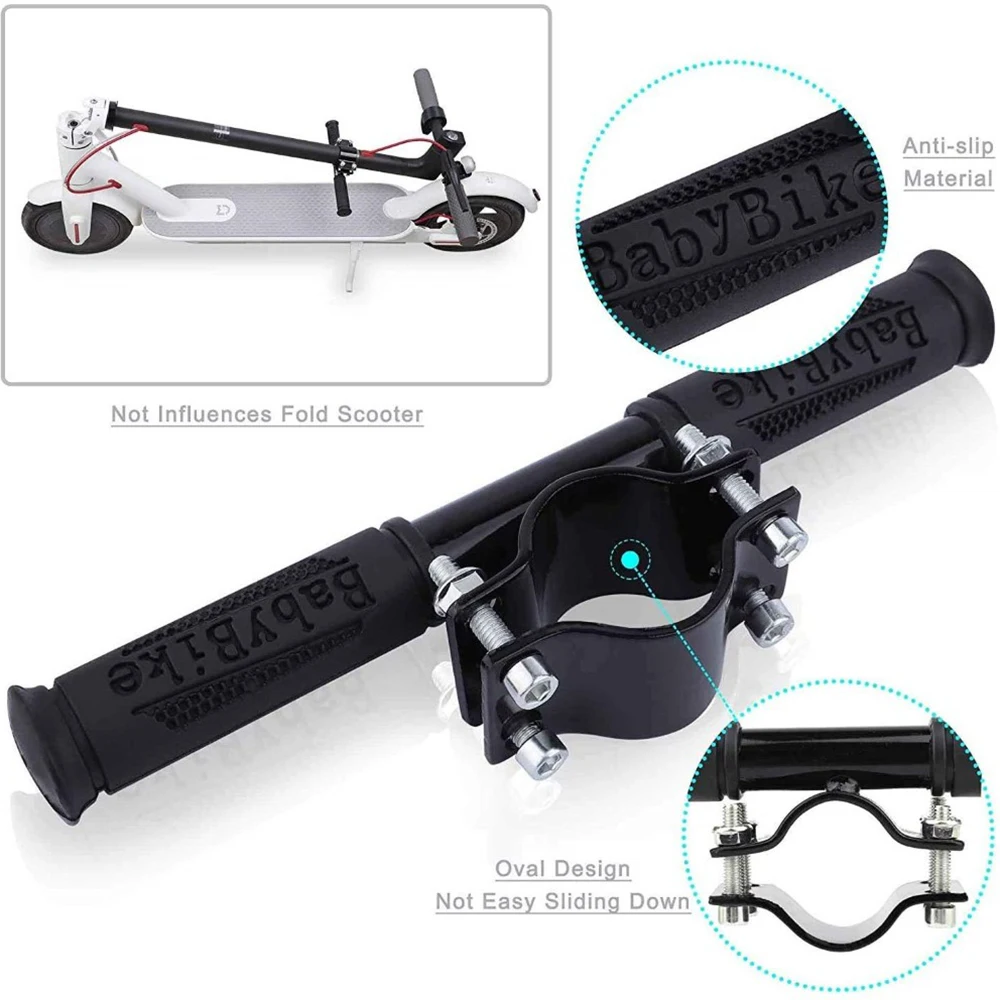 Scooter Kids Handle Child Handrail Armrest Grip Bar Electric Skate Board Safe Non-Slip Adjustable For Xiaomi M365 Pro для велоси
