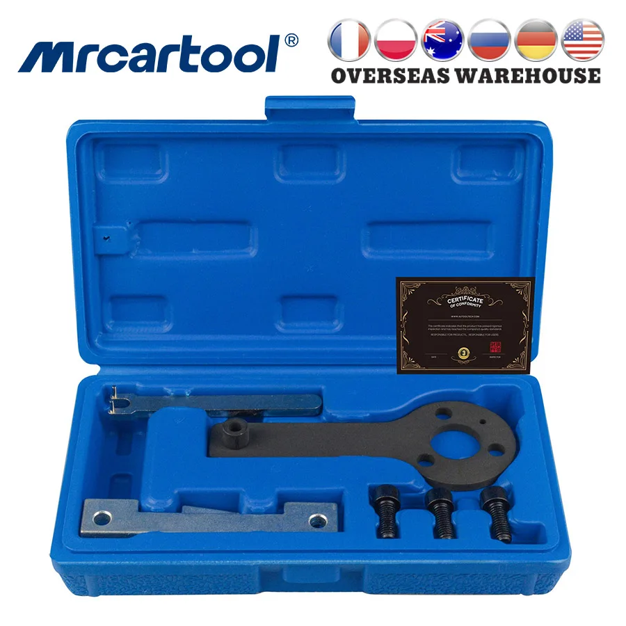 MR CARTOOL Авто бензиновый двигатель Распредвал Блокировка синхронизации набор инструментов для Fiat 500 / Punto Evo/Panda/1,1, 1,2 1,4 литров 8 в двигатель
MR CARTOOL Авто бензиновый двигатель Распредвал Блокировка синхронизации набор инструментов для Fiat 500 / Punto Evo/Panda/1,1, 1,2 1,4 литров 8 в двигатель