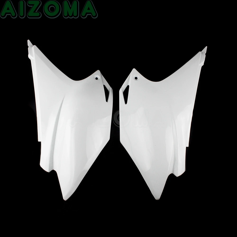 2x Dirt Bike Motocross Rear Side Cover For Honda CRF150F CRF230F White Exhaust Pipe Protector CRF 150F 230F 2015-19 | Автомобили и