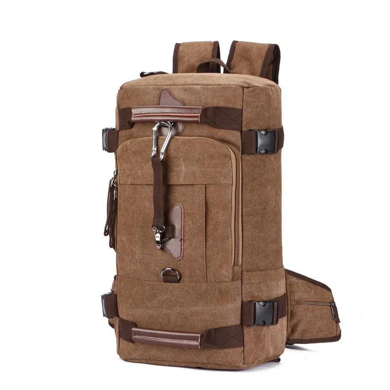 

New style outdoor backpack high school canvas mountaineering bag Single Shoulder Bag Travel Bag