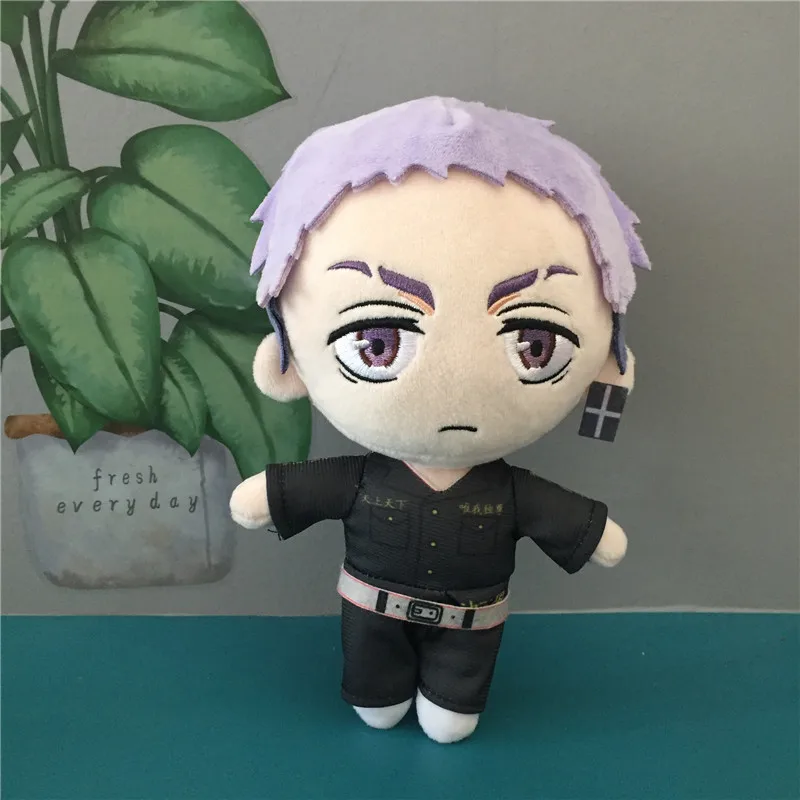 Mu&ntilde;ecos de peluche de Los Vengadores de Tokio, juguetes coleccionables de Anime de Navidad, Hanagaki, Takemichi, Ryuguji, Ken, Baji, Keisuke, Matsuno, Chifuyu, 7 unids/set por Set-5