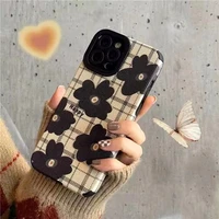 relief flower phone case for iphone 11 12 13 pro max mini cover for iphone 6 6s 7 8 plus x xr xs max floral luxury protect funda