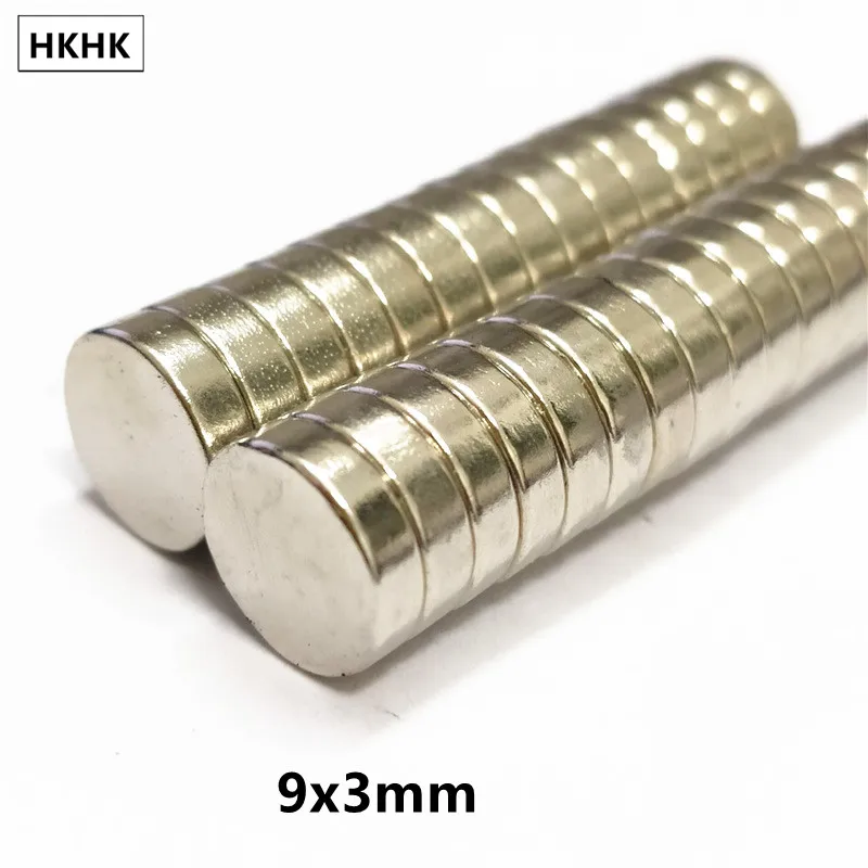 Фото Магнит редкоземельный N35, d9x3 мм, 20-500P Горячая Распродажа, 9x3 мм, 9x3 мм, 9x3 мм, магниты на холодильник, D9 * 3 мм, 9*3 мм, 9*3 мм №1