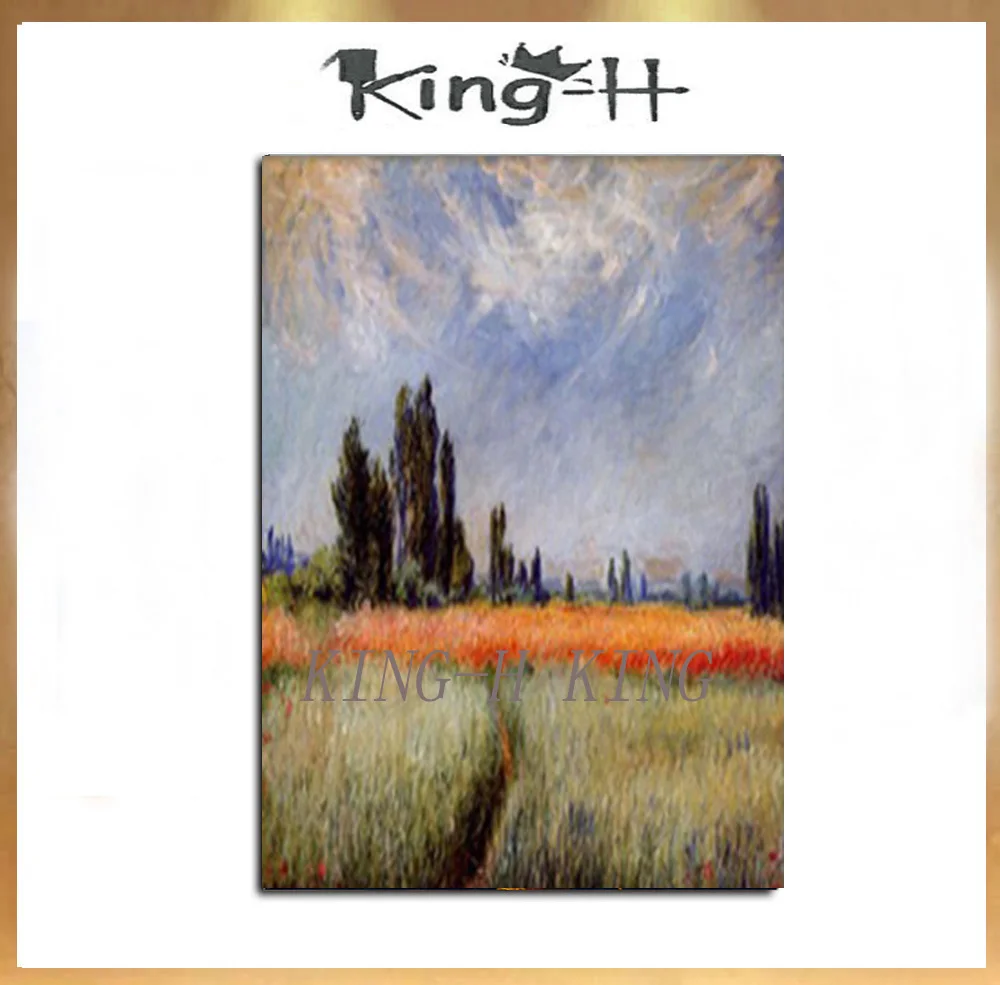 Современное украшение картина маслом воспроизведение холст искусство Клод Моне