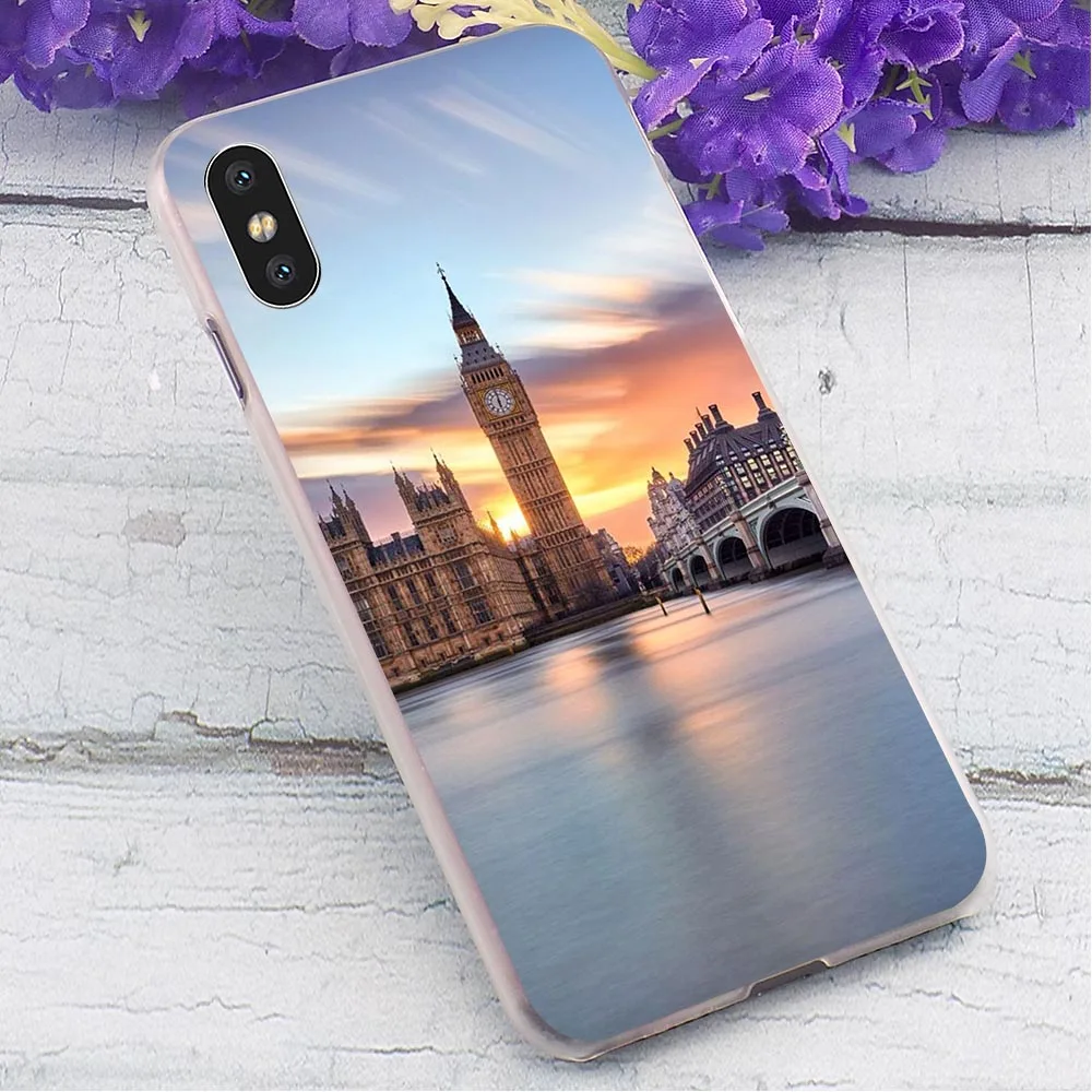 Чехол для телефона Big Ben in London с рисунком iPhone XR 5 5S SE 6 6S/6 6S Plus 7 8/7 8 X XS Xs Max|Бамперы| |