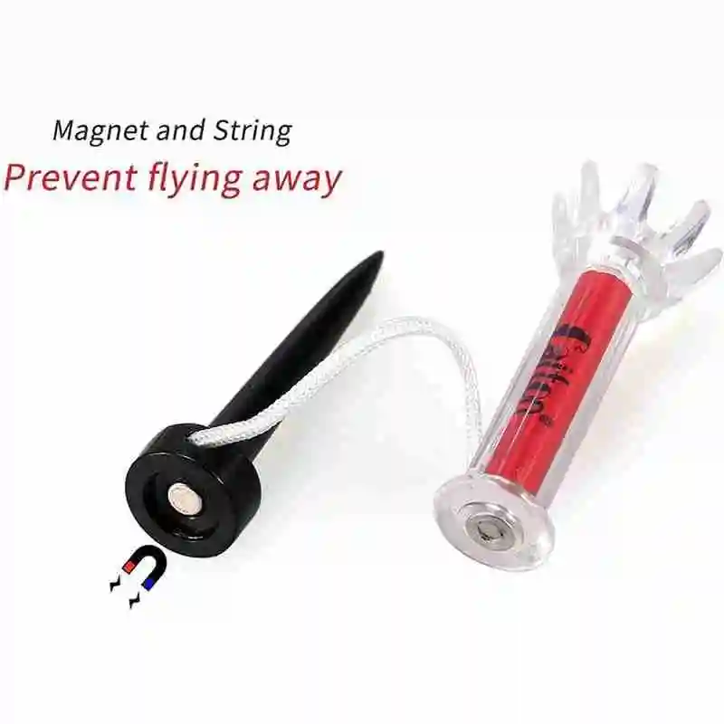 

5pcs/set Of Magnetic Golf Tee Golf Tee Octagonal Flower Ball Holder Q8P7