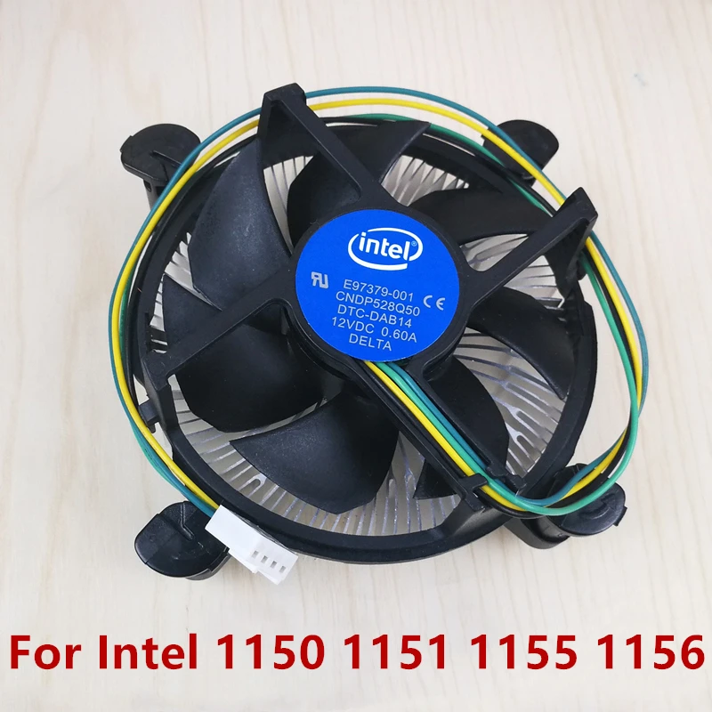 Original  CPU Fan For  1150 1151 1155 1156  CPU 9225 92*92*25MM Comptuter CPU CASE Cooling fan  with 4pin PWM