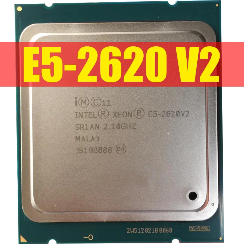 Xeon E5 2620 V2 Процессор 2 1 LGA 2011 SR1AN 6 ядерный процессора сервера e5 2620V2 ПК