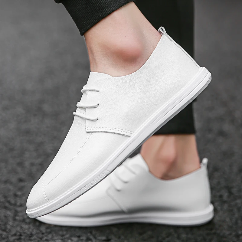 

New trendyshoes Korean version of the trend of breathable men's shoes simple versatile and comfortable casual peasy trendy shoes