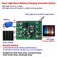 1pc solar generator charge controller auto light control circuit switch lithium battery charging board diy small street lamp hot
