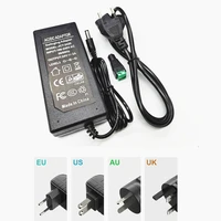 dc 24v 2a power supply adapter charger 36w 48w useu plug ac 100 240v for uv led light lamp nail dryer nail art tools