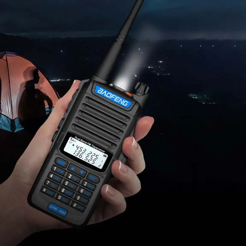 Фото Рация Baofeng Walkie Talkie 30km UV9R AMG Plus IP68 водонепроницаемая Двухдиапазонная портативная Рация Baofeng Walkie Talkie 30km UV9R AMG Plus IP68 водонепроницаемая Двухдиапазонная портативная