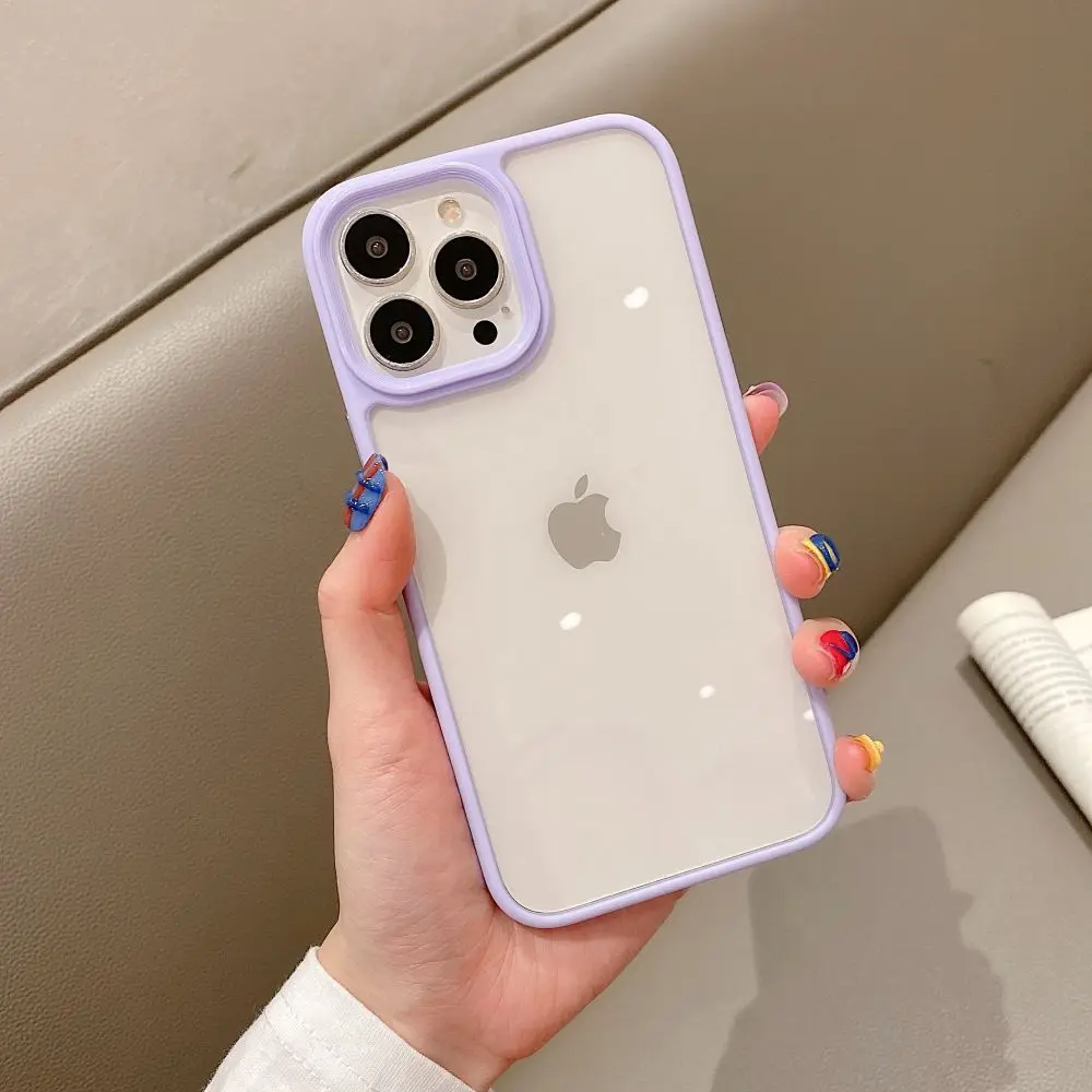 Акриловый прозрачный чехол для iPhone 13 Pro Max 12 13Pro 11pro | Мобильные телефоны и