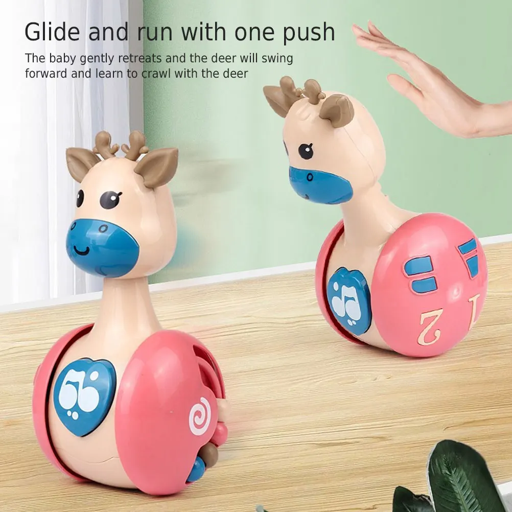 Игрушка-погремушка с жирафом и колокольчиками 1 шт. | Игрушки хобби